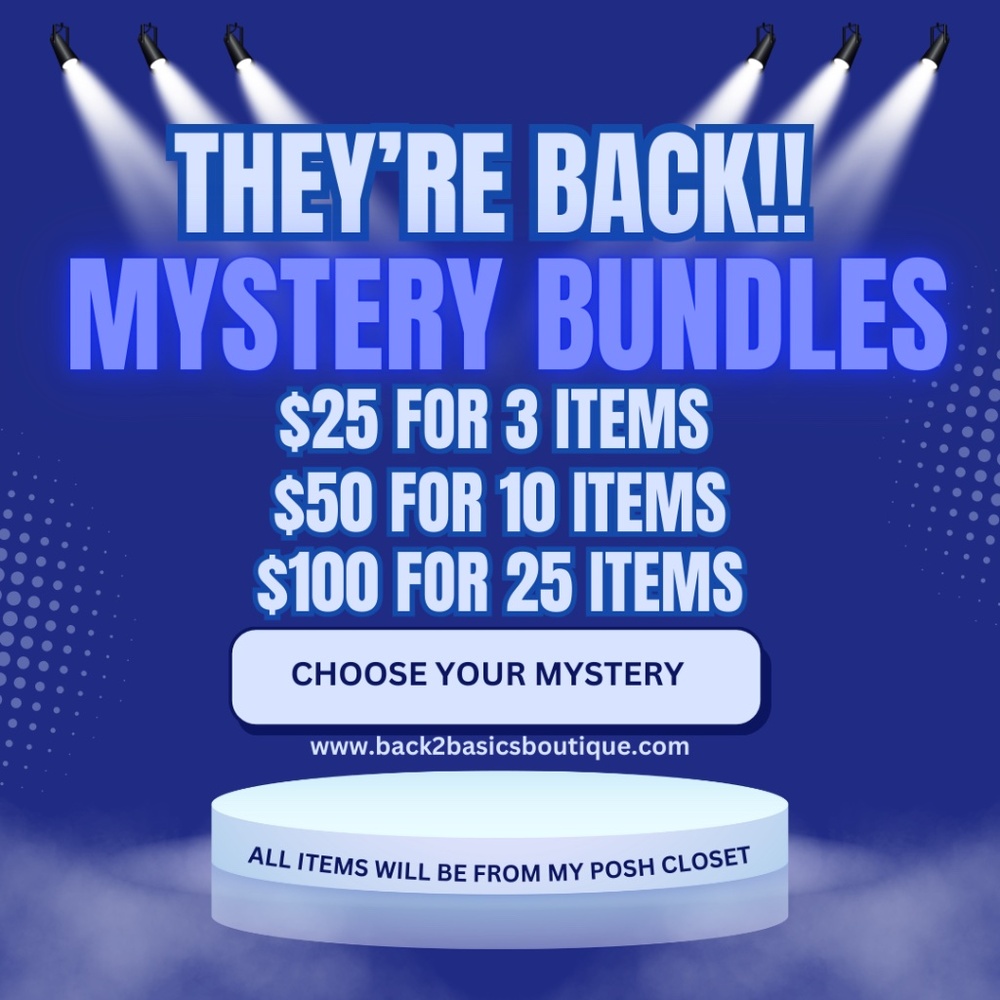 MYSTERY BUNDLES ARE BACK!!
